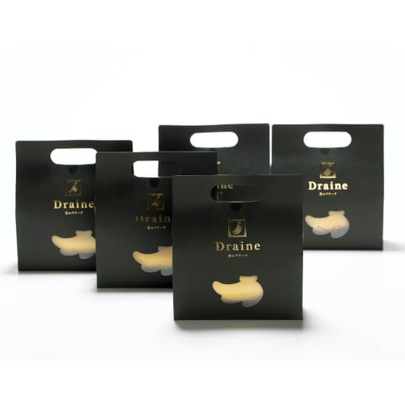 金のバナーナ「Draine」5本セット　個包装　A級品